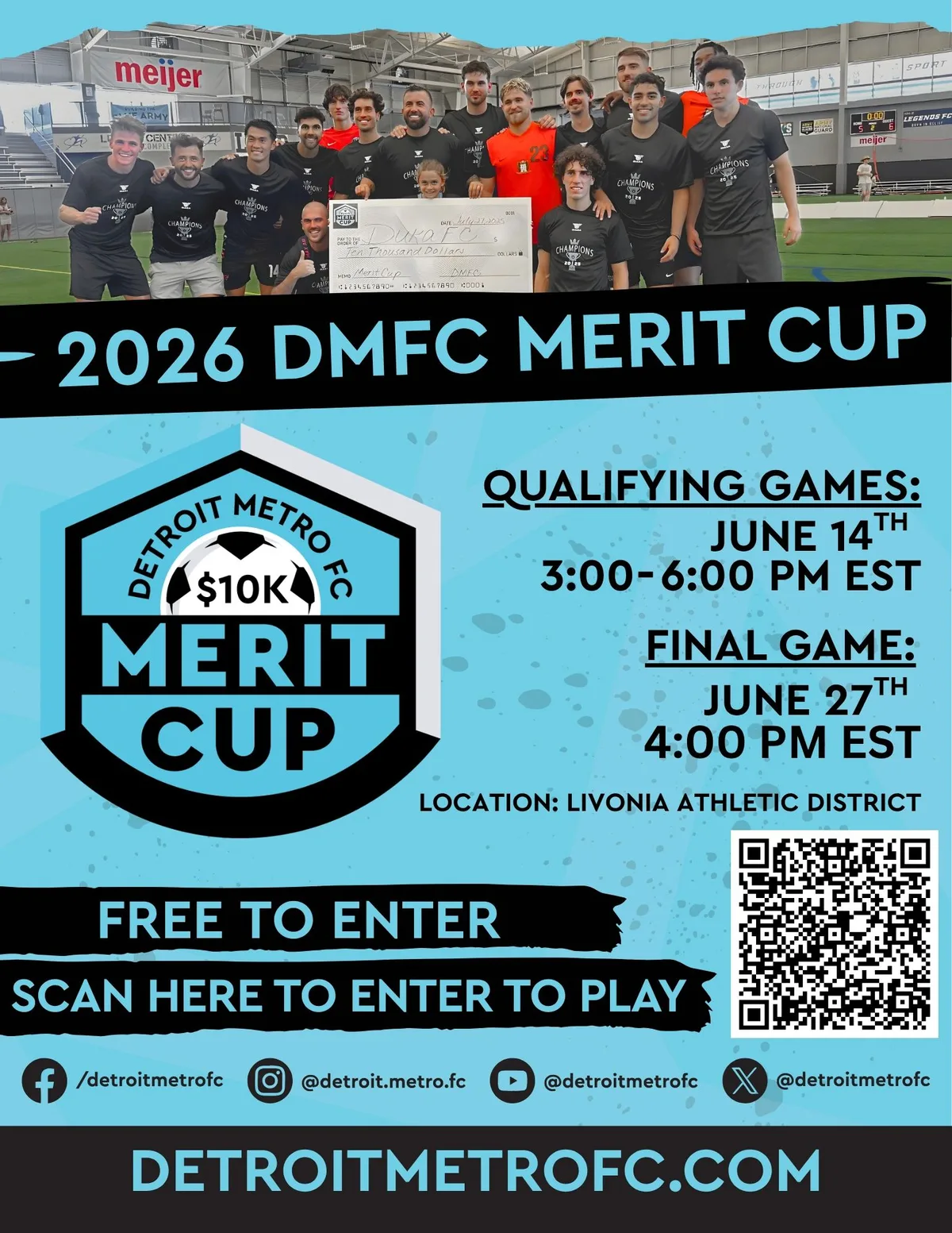 DMFC Merit Cup 2026 poster